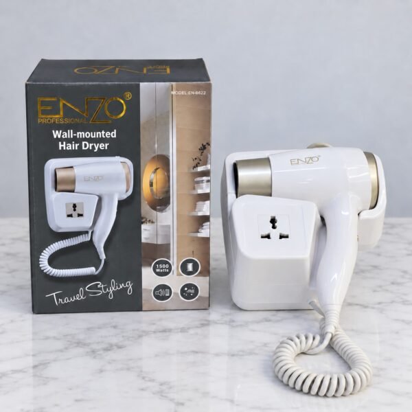 الرئيسية استشوار إنزو الحائطي ENZO EN-6622 قدرة 1500 وات - Refynd