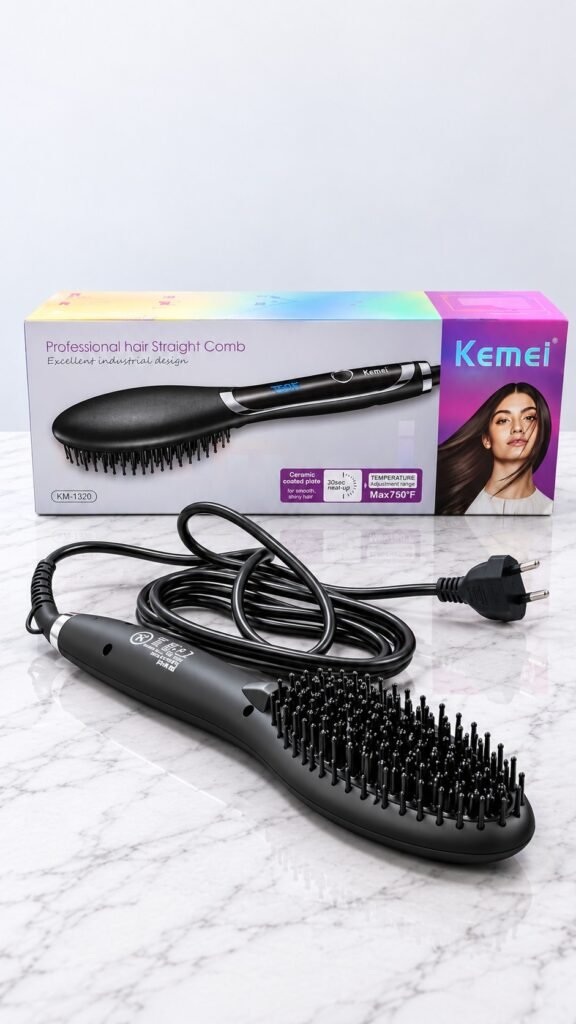 فرشة فرد الشعر الحرارية كيمي Kemei KM-1320 - Refynd